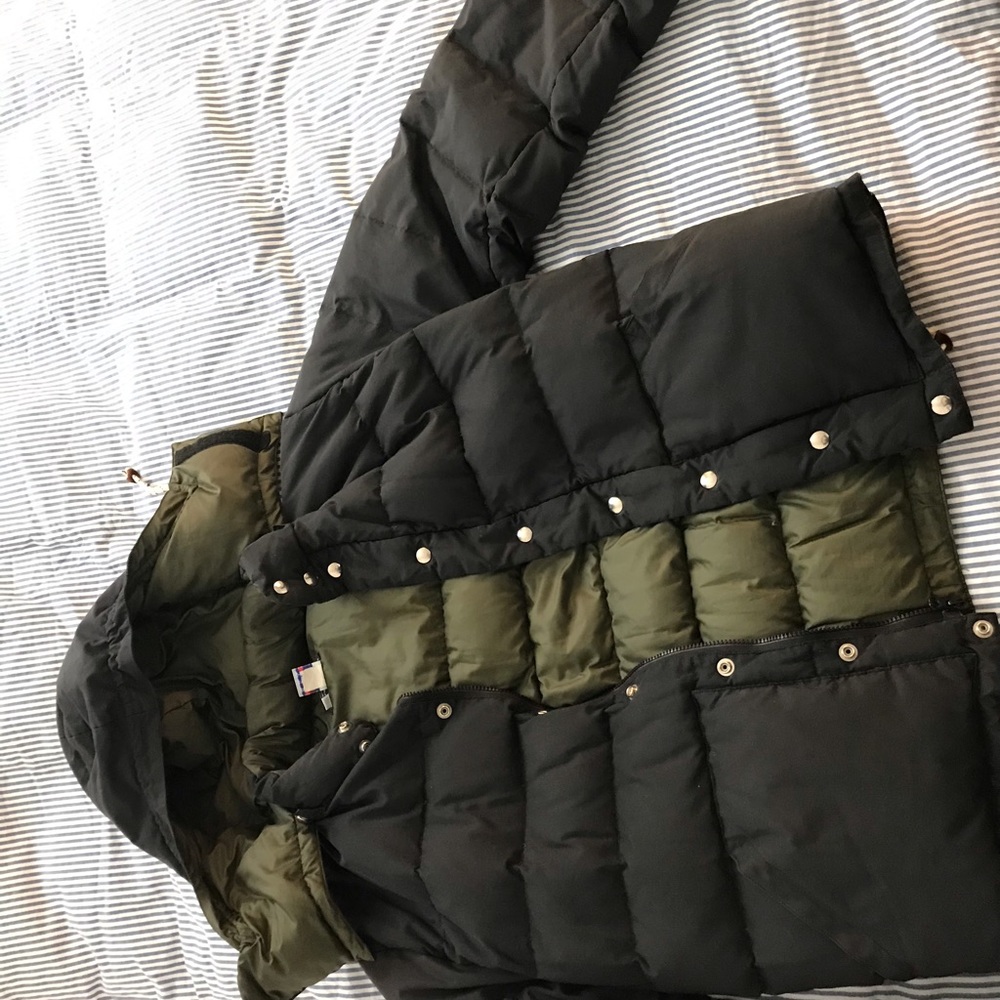 J Crew Cresent down jacket